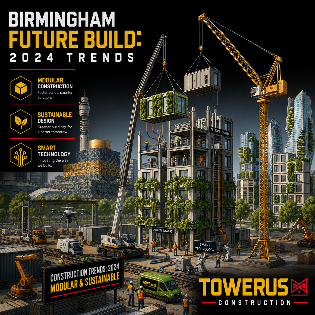 Top 5 Construction Trends to Watch in Birmingham 2024
